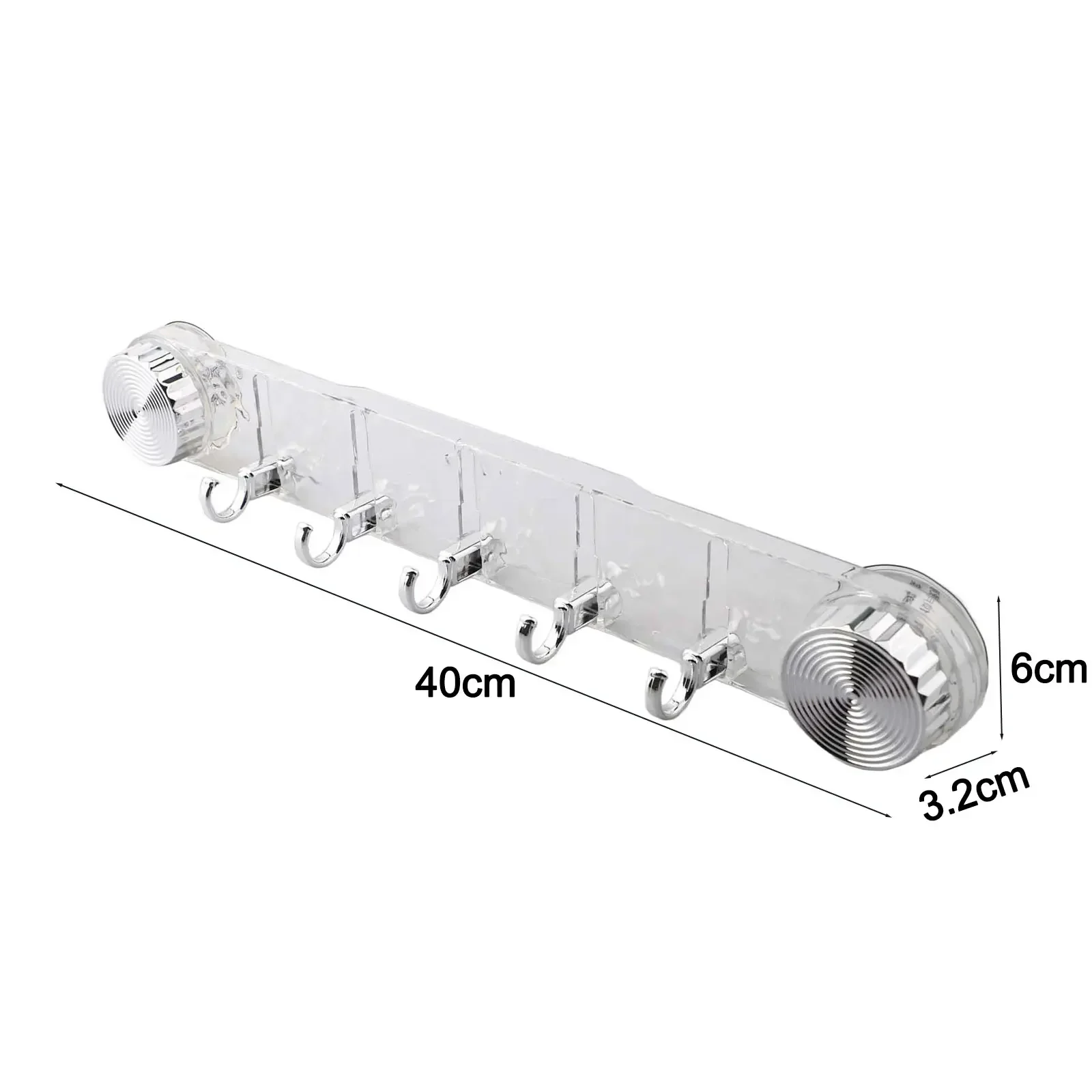 

Bathroom Organization Bathroom Towel Rack Removable Suction Cup Hanger Hassle-free Removal Space-saving Solution