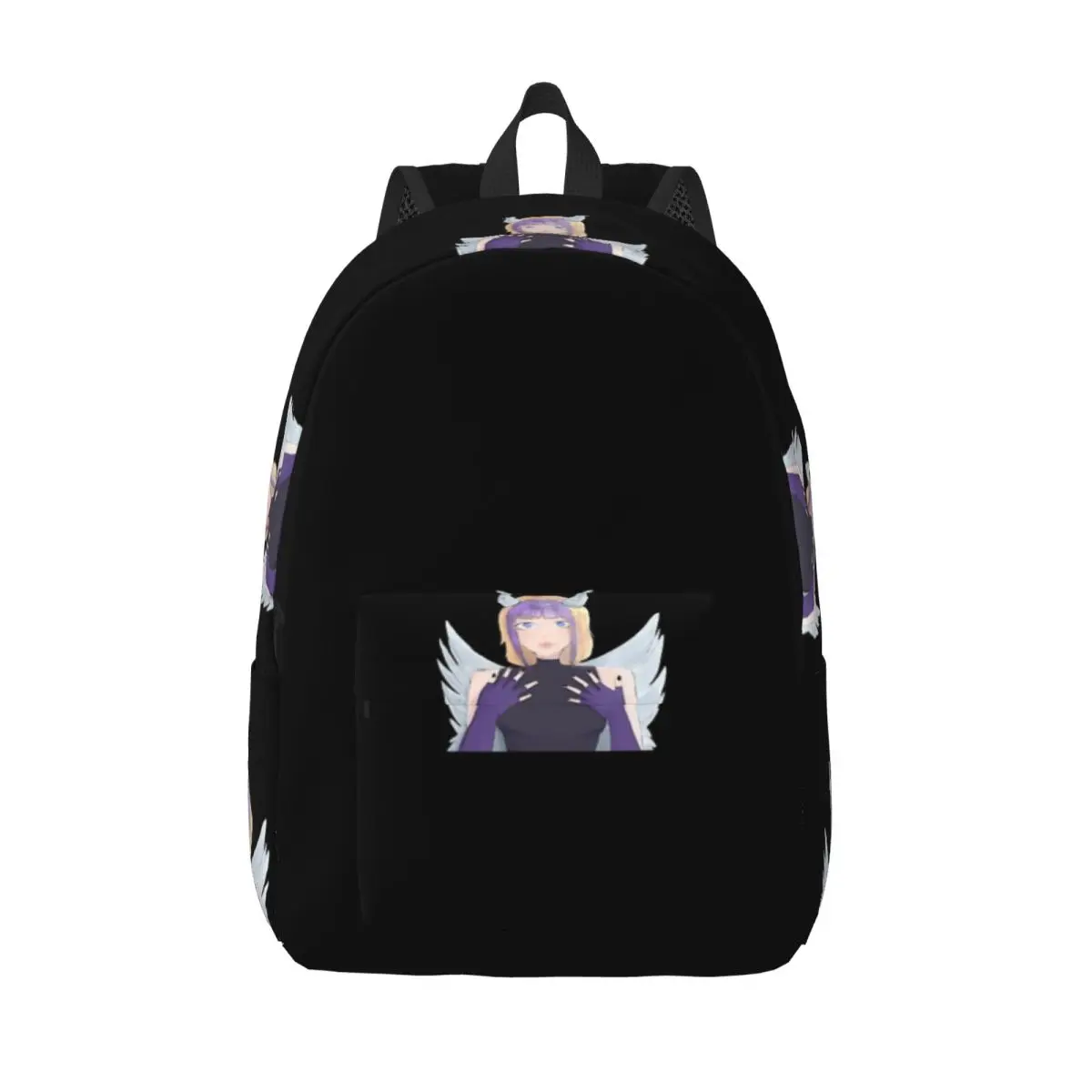 

Милый аниме-девушка Kawaii, забавный подарок для девочек, аксессуары в стиле манга, простой и стильный рюкзак, холщовый рюкзак, женский рюкзак