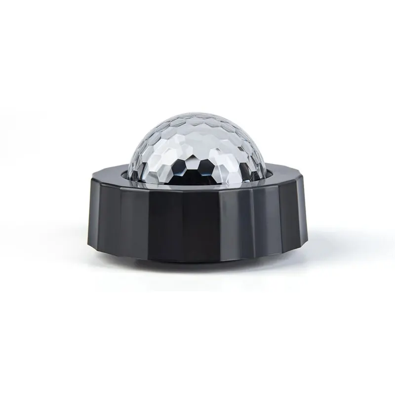 Bola de discoteca para coche, Mini bola de discoteca con batería recargable para música de coche, luces de discoteca multicolores activadas por sonido dentro de su coche