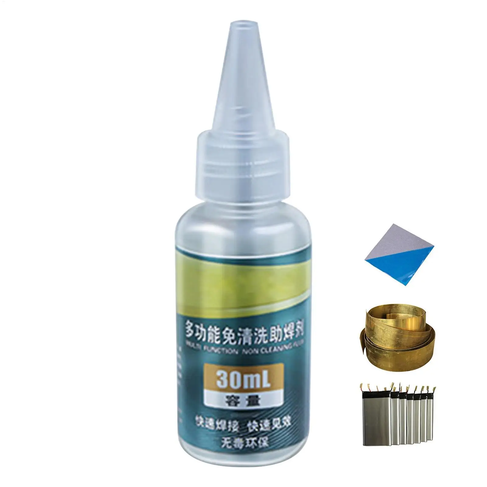 No-clean Liquid Flux For Pure /Stainless Steel/Copper Safe Welding Soldering Tool Advanced Quick Welding Oil 18650 Welding Flux