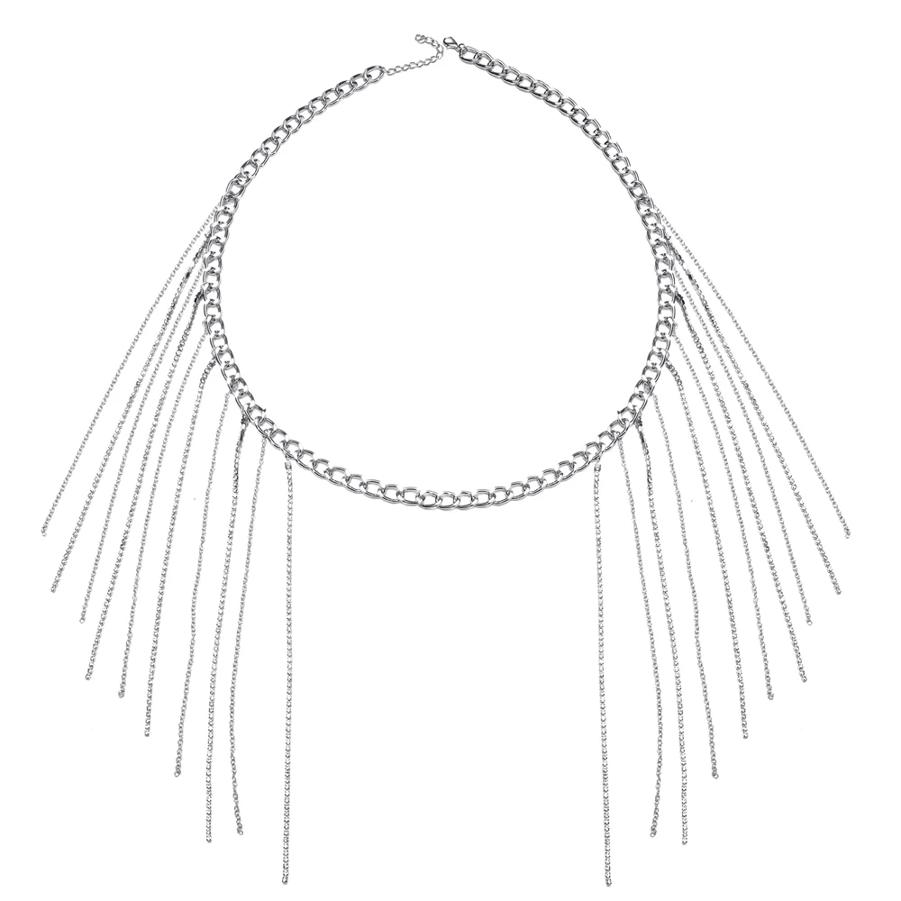 Sexy Waist Chain Crystal Body Chain Jewelry For Women Girls Dance Bikini Beach Nightclub Belly Jewelry Bodychain Accessories
