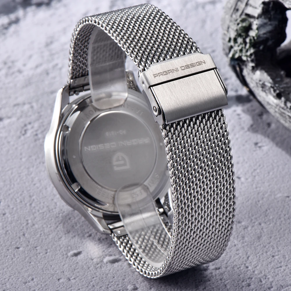 2025 New PAGANI DESIGN Men's Watches Luxury Automatic Watch For Man Mechanical Wristwatch AR Sapphire Mirror Waterproof Luminous