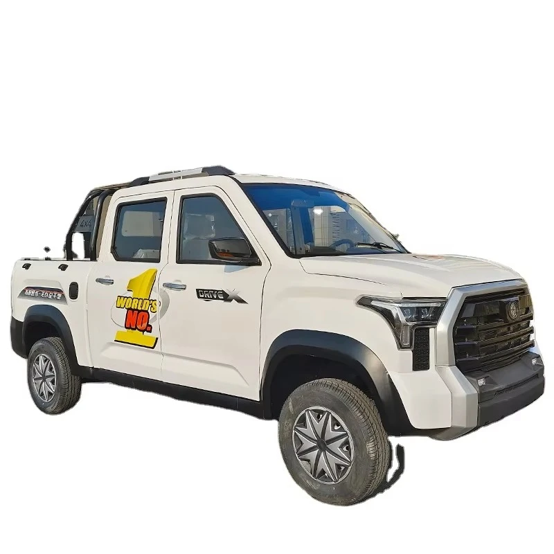 New energy double-row electric pickup truck cargo box four-wheeled electric vehicle