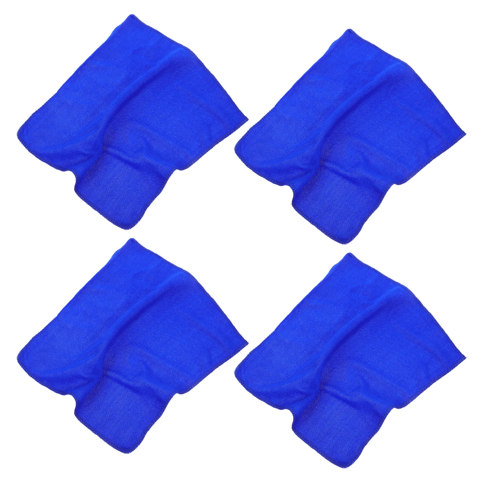 

4pcs Painting Cleaning Cloth Absorbent Fiber Cloth Quick Dry Water Towel For School Home Use Soft Durable Drawing Supplies Blue