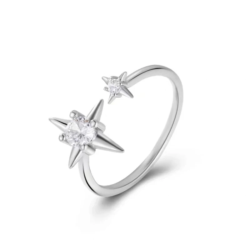 GANPUP Süße Modische Bambus-Perlen Verstellbare Ringe für Frauen Paare Modischer Neuer Fingerring Schmuck Valentinstagsgeschenk Party – Detail 5