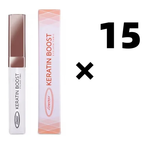 15 botellas Lomansa 6ml levantamiento de pestañas queratina Boost para permanente de pestañas solución nutritiva coreana protege fortalece las pestañas