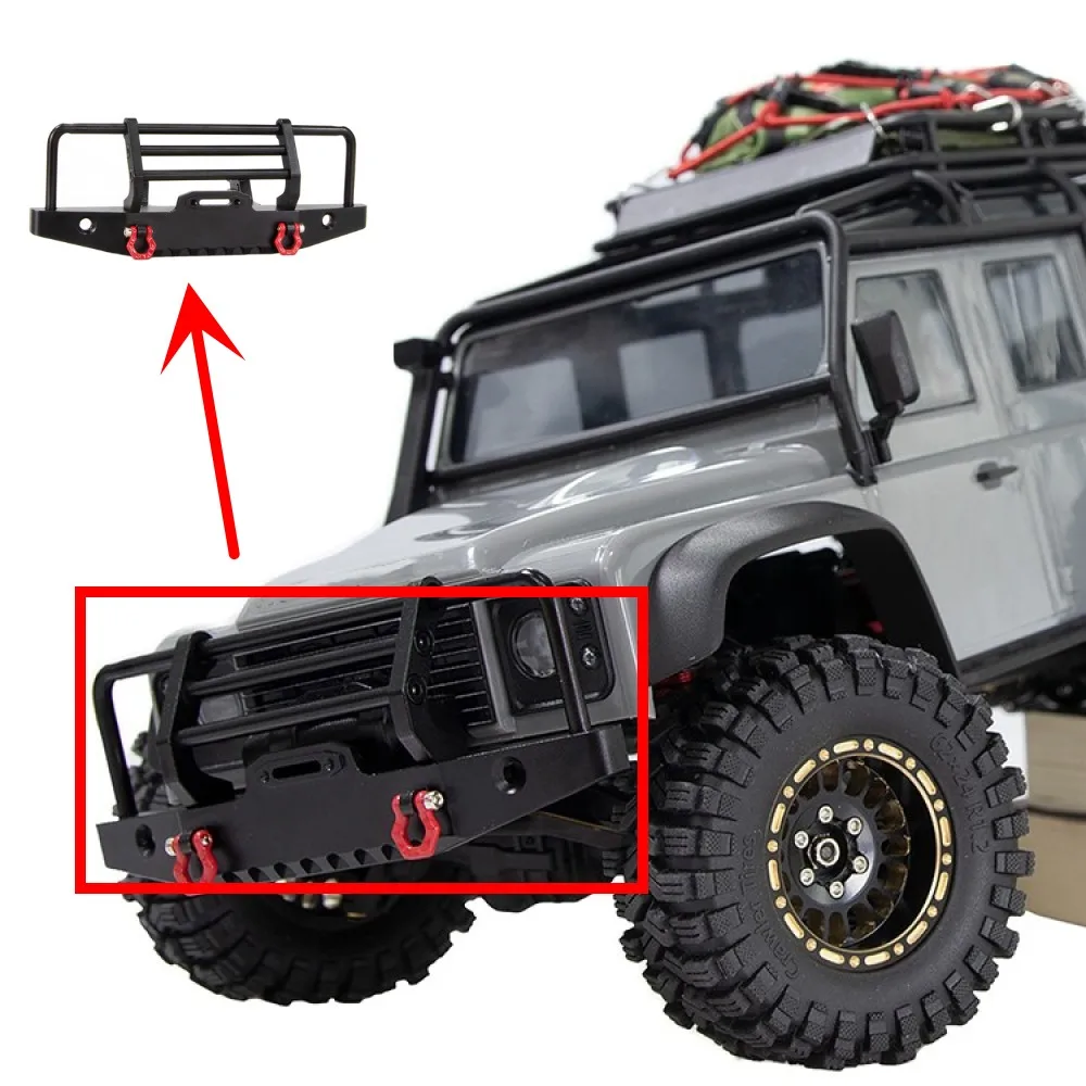 For 1/18 TRX4M Defender Front/Rear Bumper/Kit RC Car Fitting Upgrade Accessories Front/Rear Bumper or A Set