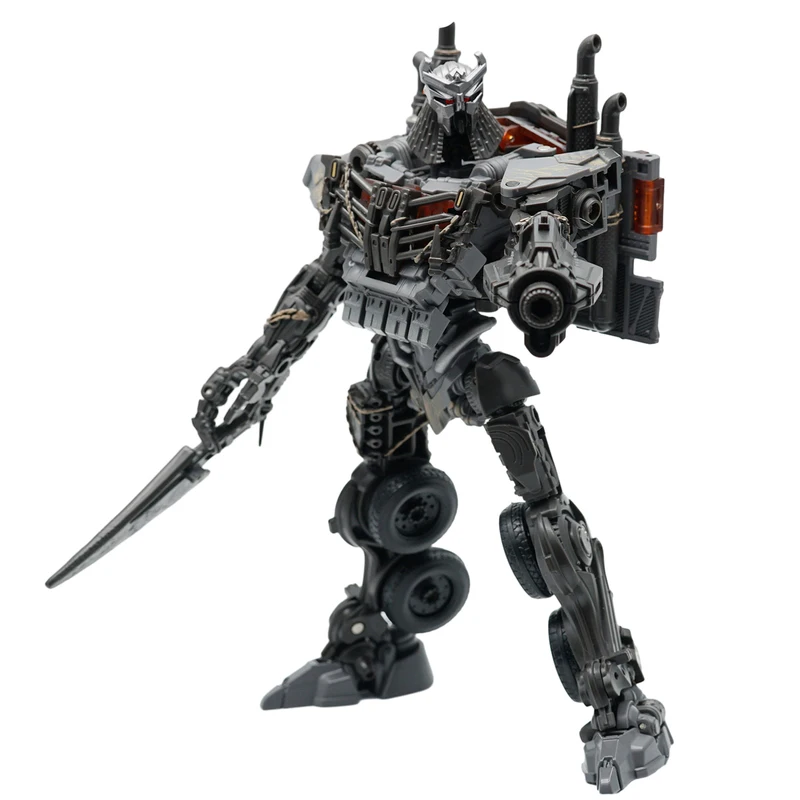 TZ-01 TZ01 Scourge ROTB Transformation Action Figure Toy Movie Model 21cm KO SS101 Black Convoy Prime Masterpiece Mega Car Robot