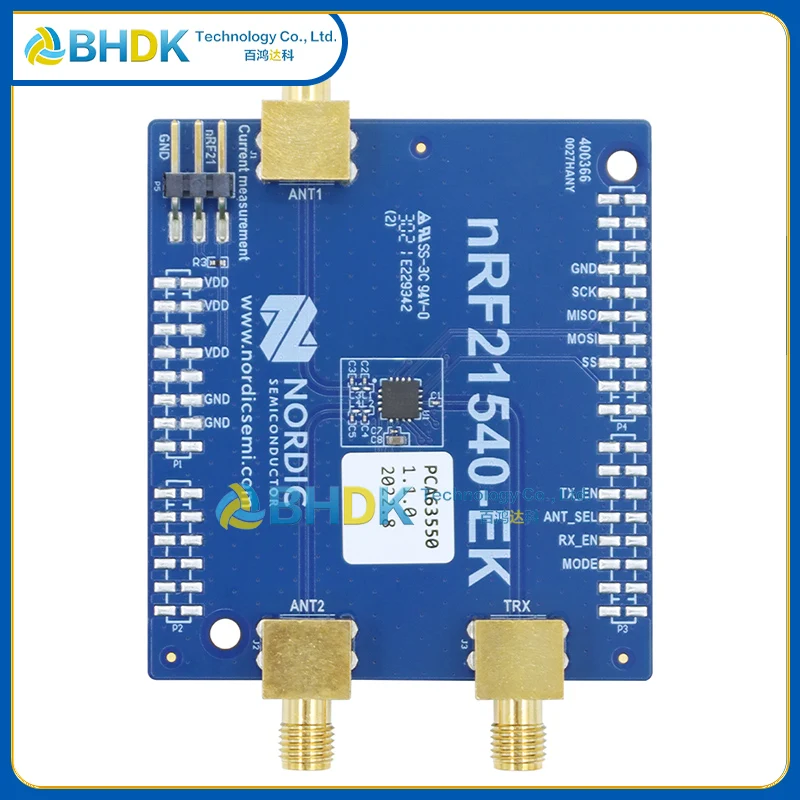 For NRF21540-DB Nordic nRF21540 RF Front End Development Board 2.4GHz PA LNA Demo Kit