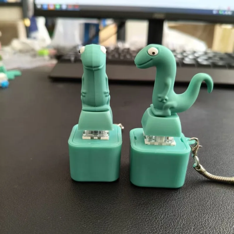 1/2 Stück lustiger häkelnder Frosch-Schlüsselanhänger, Stressabbau, Angstlinderung, Rucksack, hängender Schlüsselknopf, Charm-Schlüsselanhänger, Anhänger