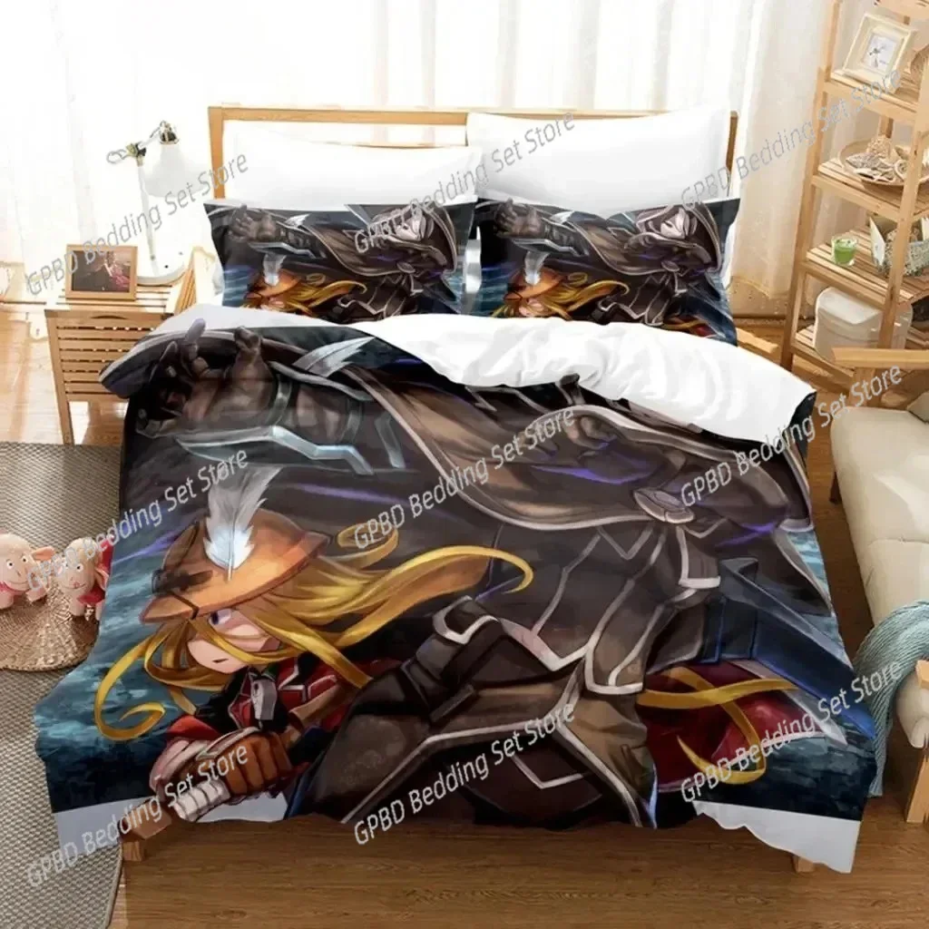

3D Print Anime Made in abyss Bedding Set Boys Girls Twin Queen Size Duvet Cover Pillowcase Bed Adult Fashion Home Textileextile