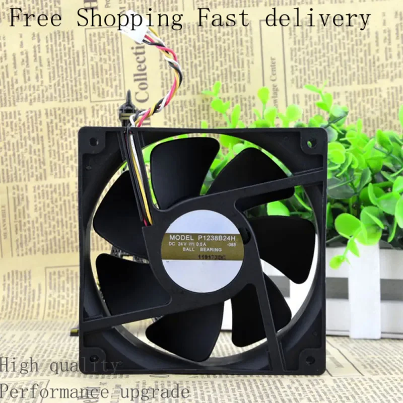 P1238B24H Dc Brushless Electric Engine Cooling Fan New Assembly Kit