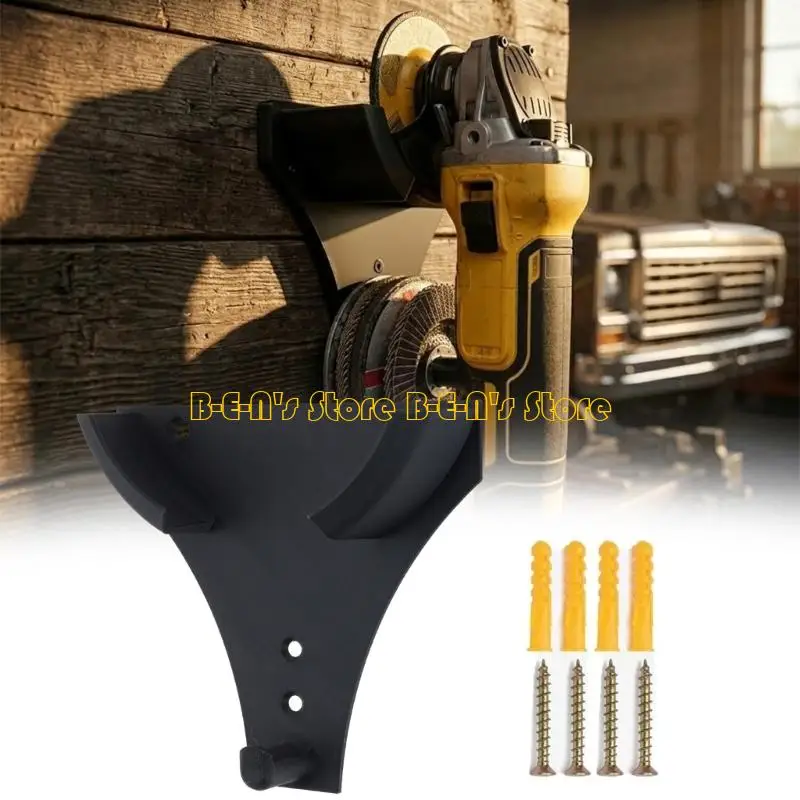 Y1AD Grinder Hanger Rack for Wall Organization, Plastic Bracket with Compact Size Wall Organizers Bracket Pack - view 4