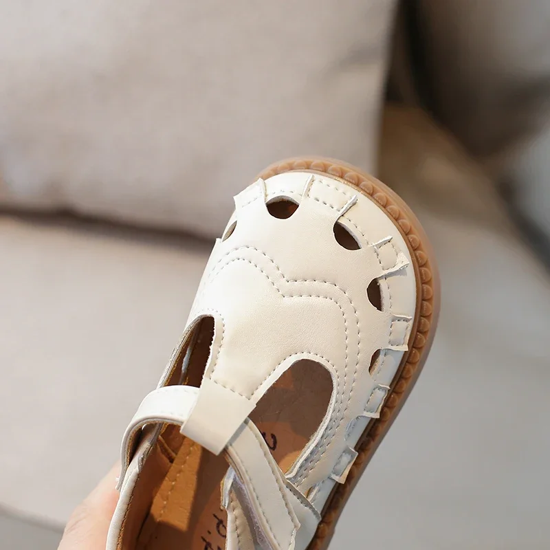 Baby Girls Sandals Summer Boys Casual Shoes Comfortable Infant Toddler Shoes Soft Soled Anti Slip Cut-Outs Children Sandals