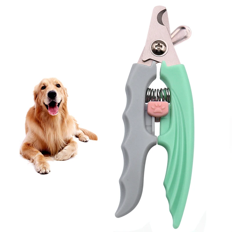 Pet Nail Clippers Dog Cat Nail Clippers Pet Paw Care Trimmers Safety Guard Labor-Saving Professional Nail Clippers Pet Beauty