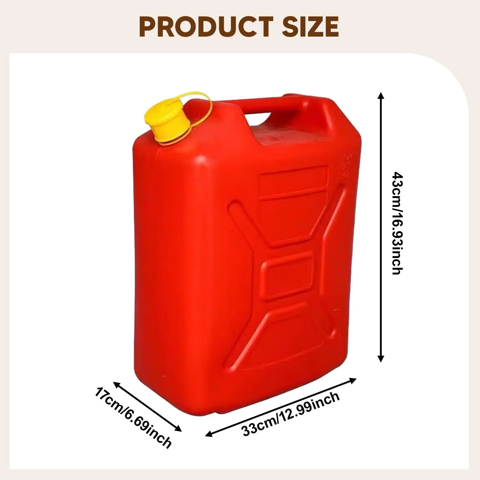 خزان البنزين لخزان السيارات للدراجات النارية المتداخلة في حالات الطوارئ