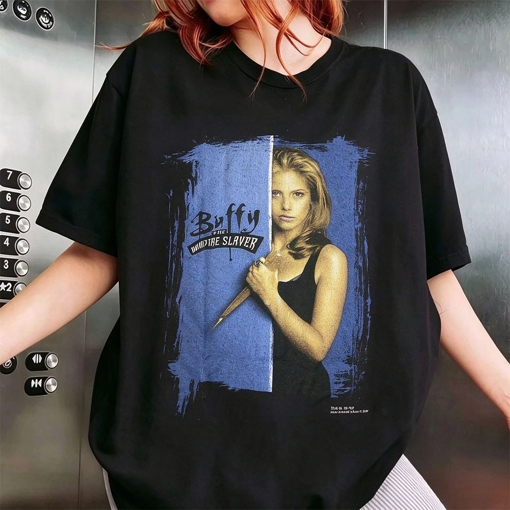 Buffy The Vampire Slayer Shirt Horror Movie Tee Sunnydale Razorback Sweatshirt Dingoes At My Baby Buffy Shirt Buffy Clothing