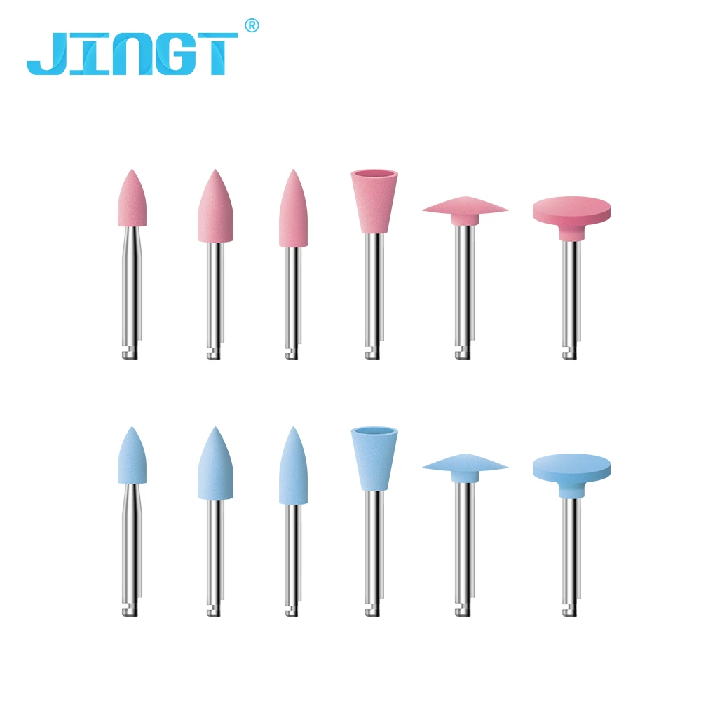 JINGT Dental Pre-Polishing Grinder (Coarse/Fine) for Composite Natural Teeth Porcelain Finishing and Polishing Dental Materials