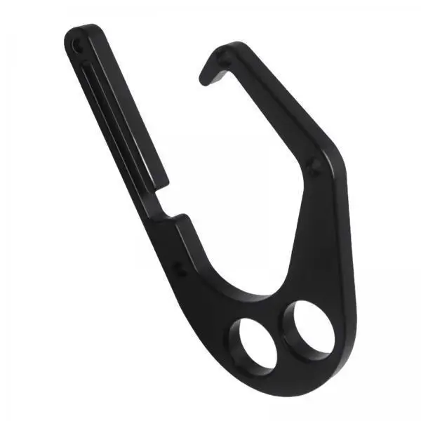 Arborist Climbing Hook Aluminum Tree Climbing Material Secure Harness Attachment for Pole Climbing Equipment Outdoor