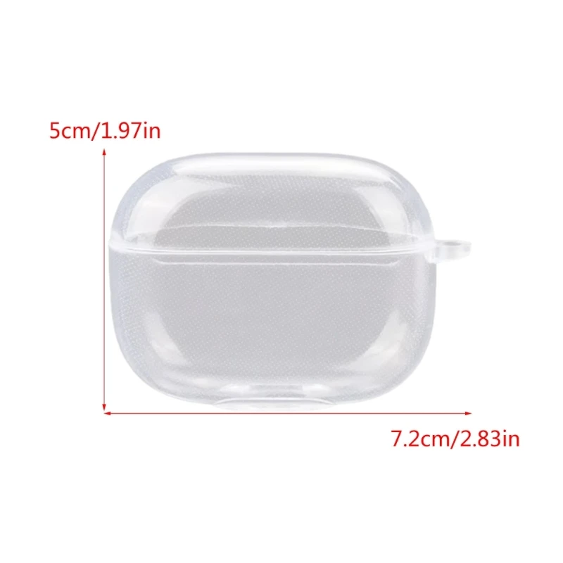 E9LB Headphones Storage Case Housing Soft TPU Shells for Realme Buds T300 Headphones