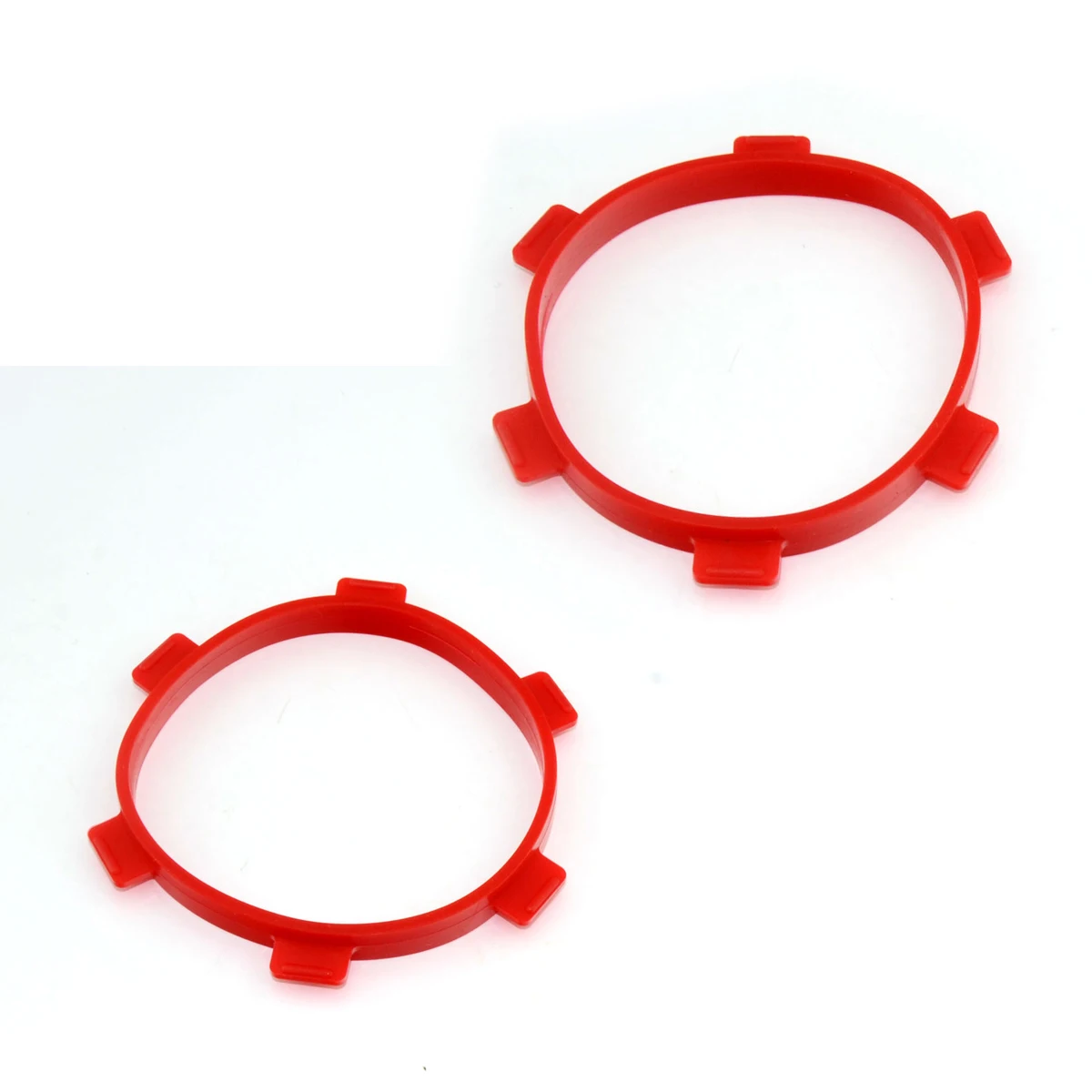 2Pcs RC Monster Truck & Truggy Tire Mounting Glue Bands for RC 1/8 Buggy 1/10 Car