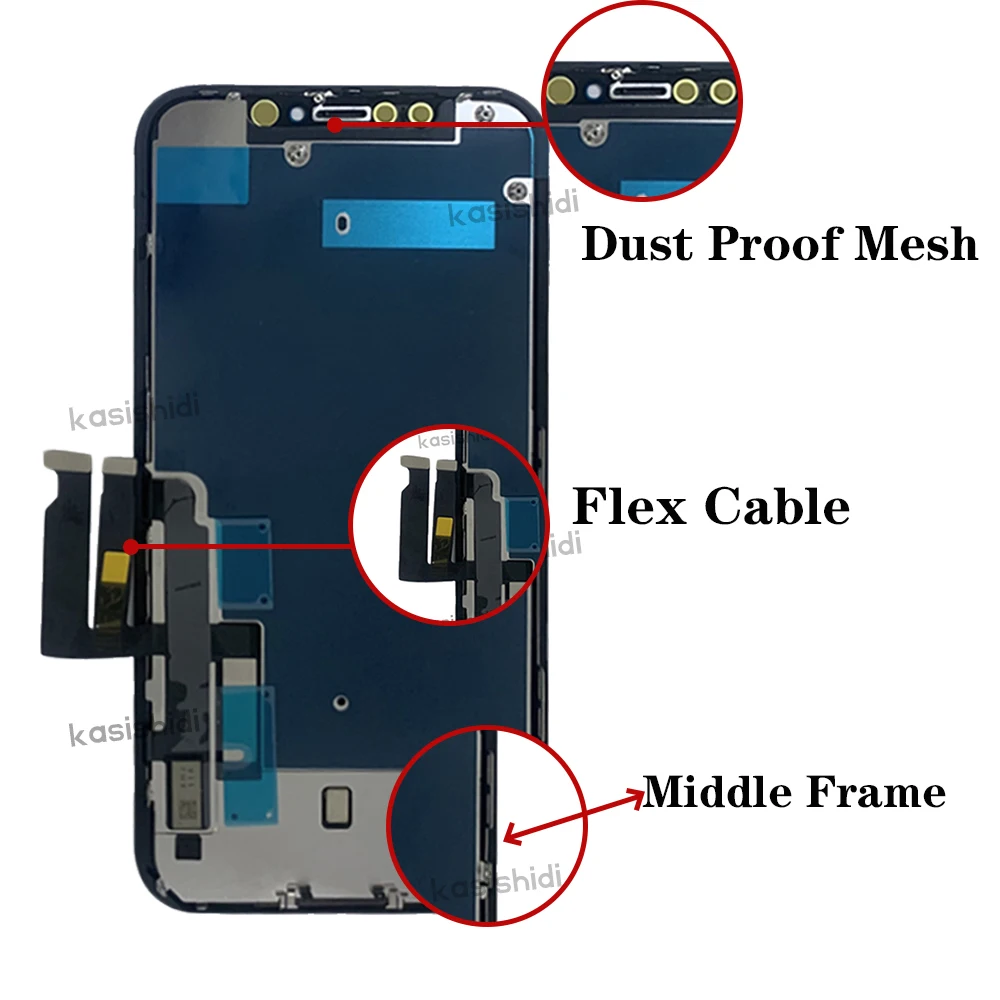 AAA+For iPhone X/XS/XR/XS Max LCD Display With 3D Touch Screen Sensor Panel Assembly Replacement For iPhone X Series LCD Display