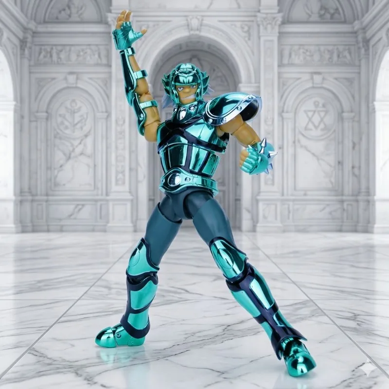 【Envio em 9 Horas】 Novo em Estoque Saint Seiya CS Model Myth Cloth EX Metal PVC Silver Specter Hercules Algethi Action Figure