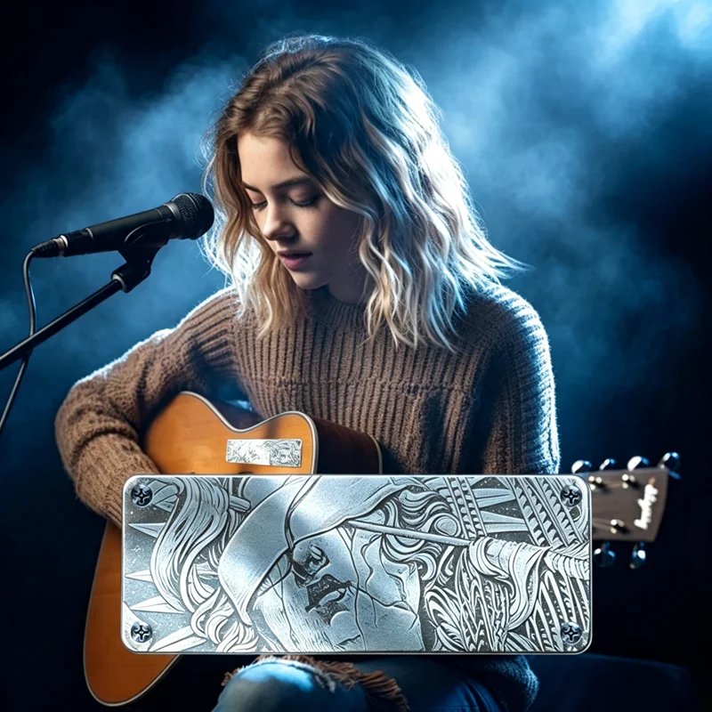 [Dilapidated] Guitar Decal—Shattered Goddess Statue—The Perfect Gift for Music Lovers