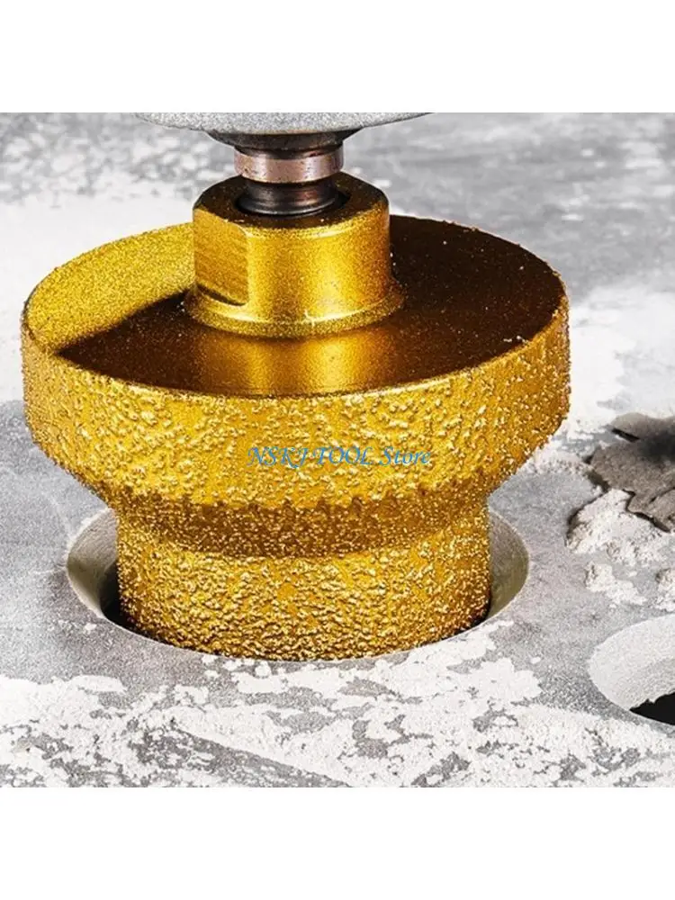 

L8RC Diamonds Drill Bit For Metal Tapered Design Edges Grinding Deburring 20-35-50mm Stepped Pagoda Drill Bit