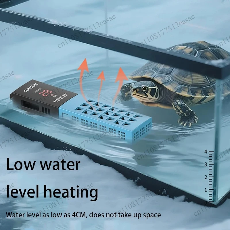 Automatic Constant Temperature Aquarium Immersion Heater, Mini Fish Tank Temperature Control Heating Rod