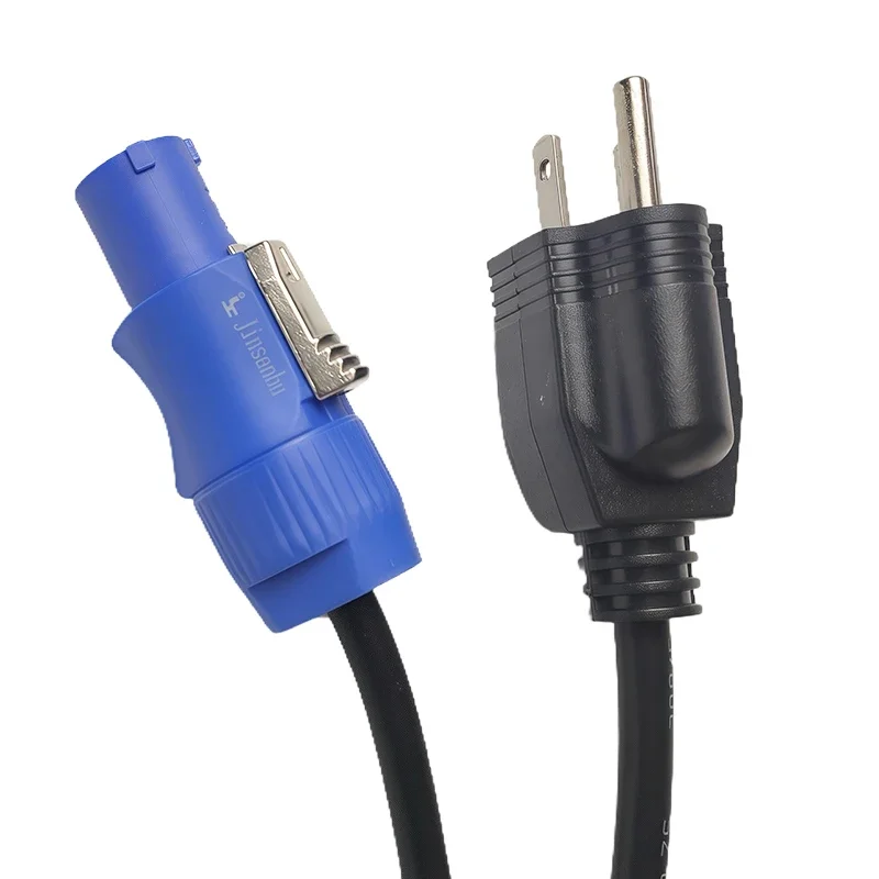 3x0.75mm²- US Plug -Power Extension Cord for Stage Light LED Beam Par Can Moving Head