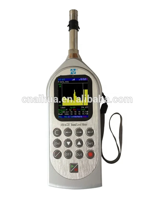 Noise monitor  sound measuring testing equipment AWA6228+ db measuring device noise level indicator Noise Volume Measuring