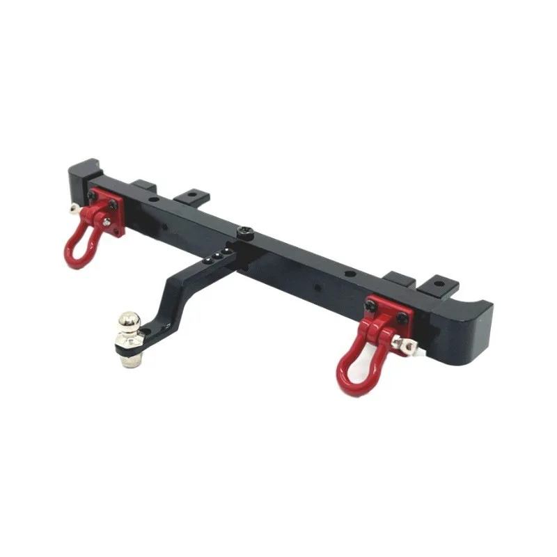 Metal Rear Bumper with Tow Hook for 1/12 MN Model MN82 LC79 Upgrade Parts RC Model Crawler Car Truck Buggy Kit OP Accessories