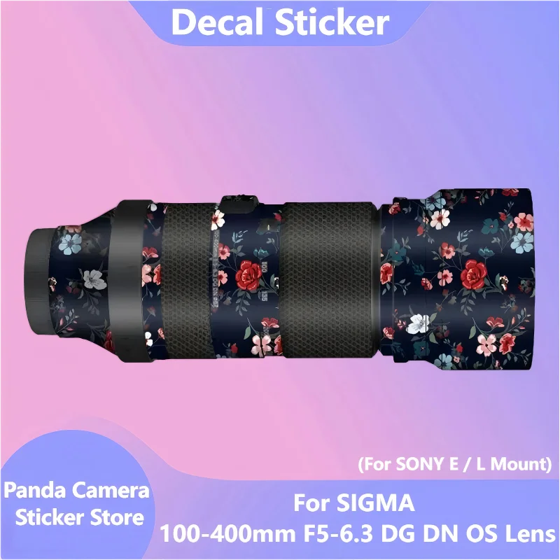 

Для SIGMA 100-400 мм F5-6,3 DG DN OS для SONY E/L крепление объектива наклейка защитная наклейка на кожу пленка защитное покрытие от царапин