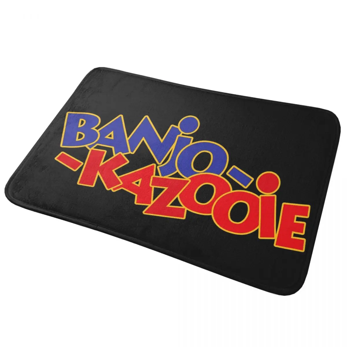 Felpudo antideslizante con diseño de oso Banjo Kazooie, alfombra a prueba de polvo para entrada de cocina, alfombrillas para el hogar y el dormitorio