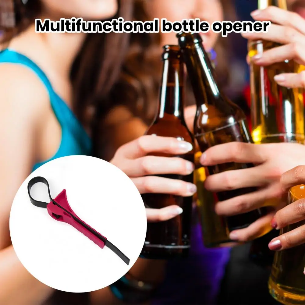 Strap Wrench Jar Opener Multifunctional Bottle Opener  High Strength Belts Anti-Slip Lid Opener Tool Home Supplies