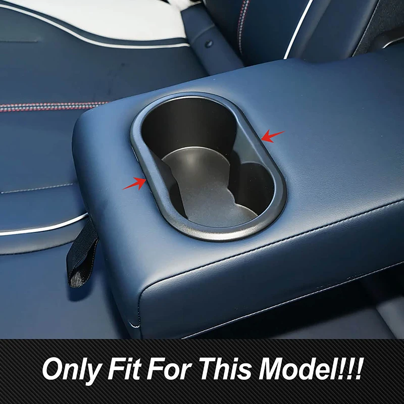 BYD Qin PLUS 2022 Rear Cup Holder Trim – Carbon Fiber