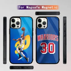 Stephen WarriorS Curry Phone Case For iPhone 14,13,12,11,Plus,Pro,Max Magsafe Magnetic Wireless Charging