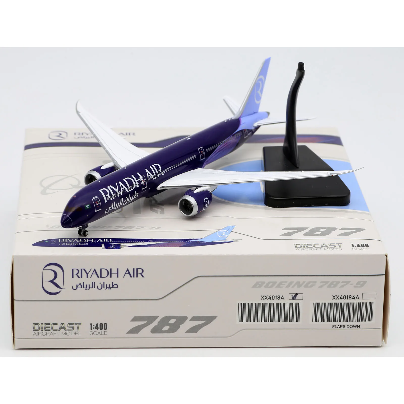 

XX40184 Alloy Collectible Plane Gift JC Wings 1:400 Riyadh Air "Dreamliner" Boeing B787-9 Diecast Aircraft Jet Model N8572C