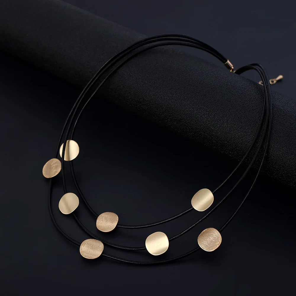 Vintage Neck Chokers Colar Statement Necklace Korean Fashion Jewelry for Women 2023 Suspension Pendants Trending Products New in