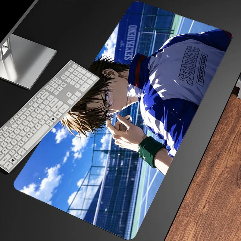 Mouse Pad Large Extended Gaming Desk Mat Cool Anime Carpet The Prince of Tennis Gamer Non Slip Pad Rubber Base Computer MousePad