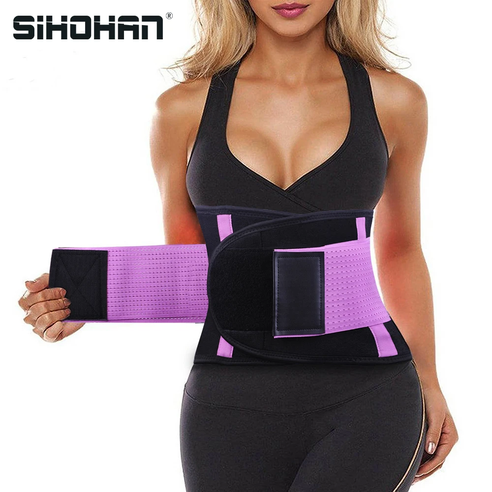 

Shapewear Waist Trainer for Women Adjustable Slimming Belt Workout Body Shaper Lumbar Fitness Belt Cincher Tummy Control Strap