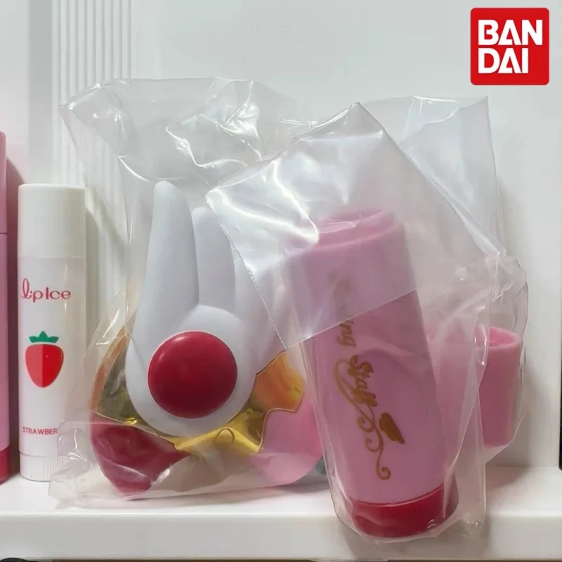 Bandai Cardcaptor Sakura Gashapon Lipstick Case Magic Wand Design Sealing Star Dream Wand Lipstick Holder Decor For Anime Fans view 2
