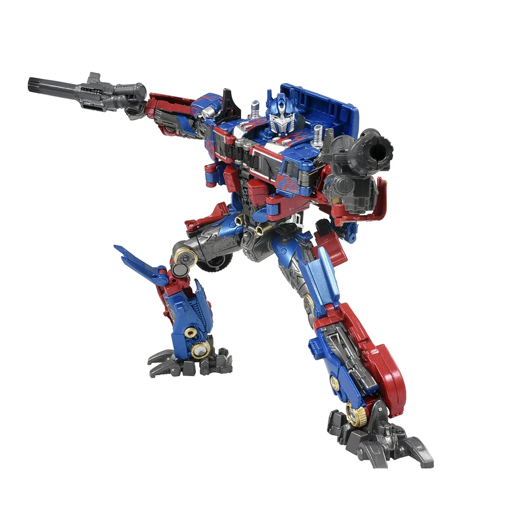 [In-Stock] Transformers Premium Finish PF SS-05 Optimus Prime Exquisite 16.5cm Voyager Class Action Figure Robot Model Toys