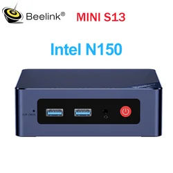 Beelink-Mini PC de jeu Intel S12 Pro N100 Mini S, ordinateur de bureau, N95, 8 Go, 128 Go SSD, VS J4125, GK Mini, GK3V