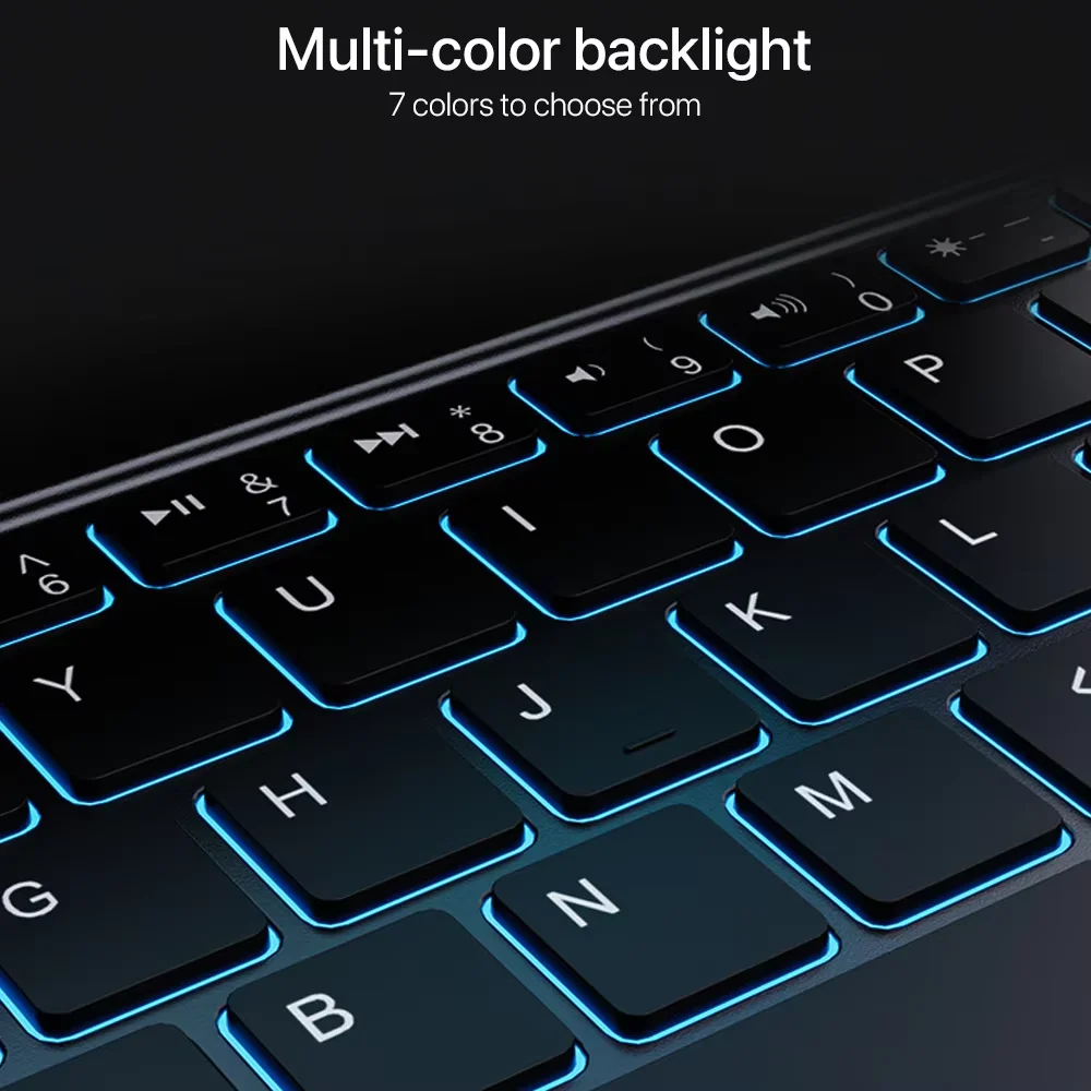 Magic Keyboard for ipad Por 11 10th Generation 11th Ari 11 12.9 4th backlit Touch Control Bluetooth keyboards Tablet Smart Cover