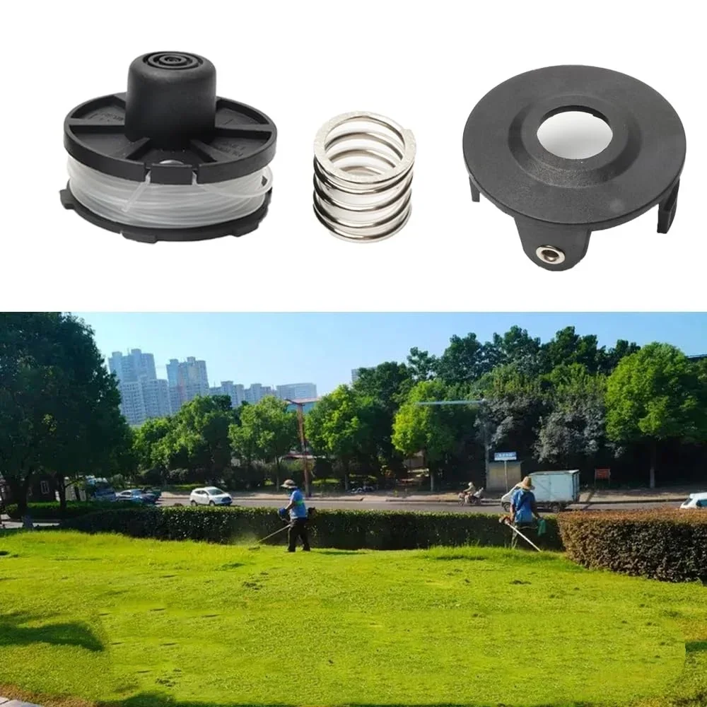 For Garden Care Trimmer Line Spool Replacement Spool Set Replacement Trimmer Spool Set Trimmer ABS Construction