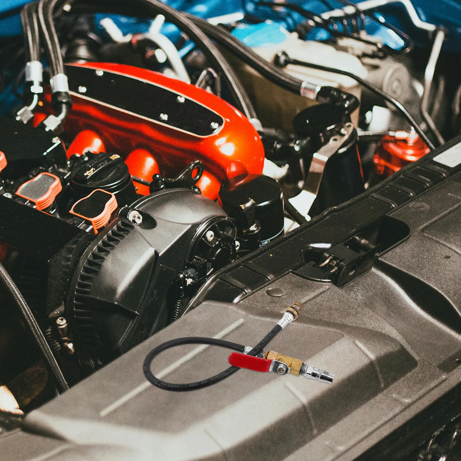 

Compression Test Kit for Cylinder Leakage Detection High Accuracy Tool for Automotive Repair and Mechanical Manufacturing Use