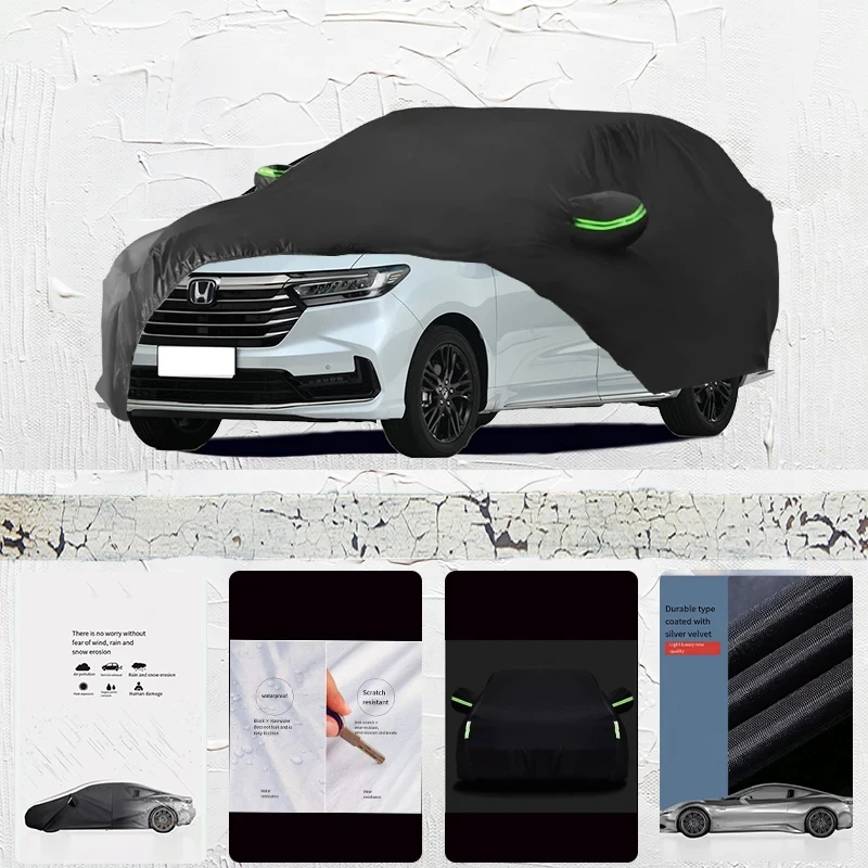 For honda-odyssey Auto Anti snow Anti dust Anti-uv Anti peeling paint And Anti Rainwater 210t car cover Car cover protection