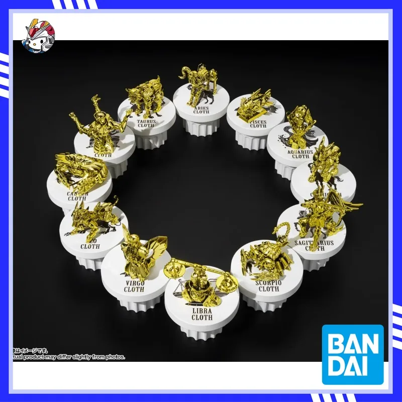 

In Stock Bandai TNT Limited Saint Clothing Myth Saint Seiya Mini Golden Clothing Ornament Figure Collection Gifts